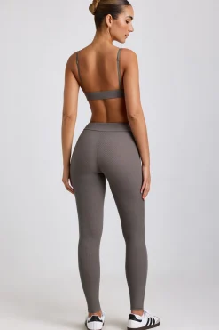 Oh Polly Women'S Clothing Sale - $65 And Under | Women'S Clothing Sale - $40 And Under^Petite Ribbed Modal High Waist Leggings in Grey