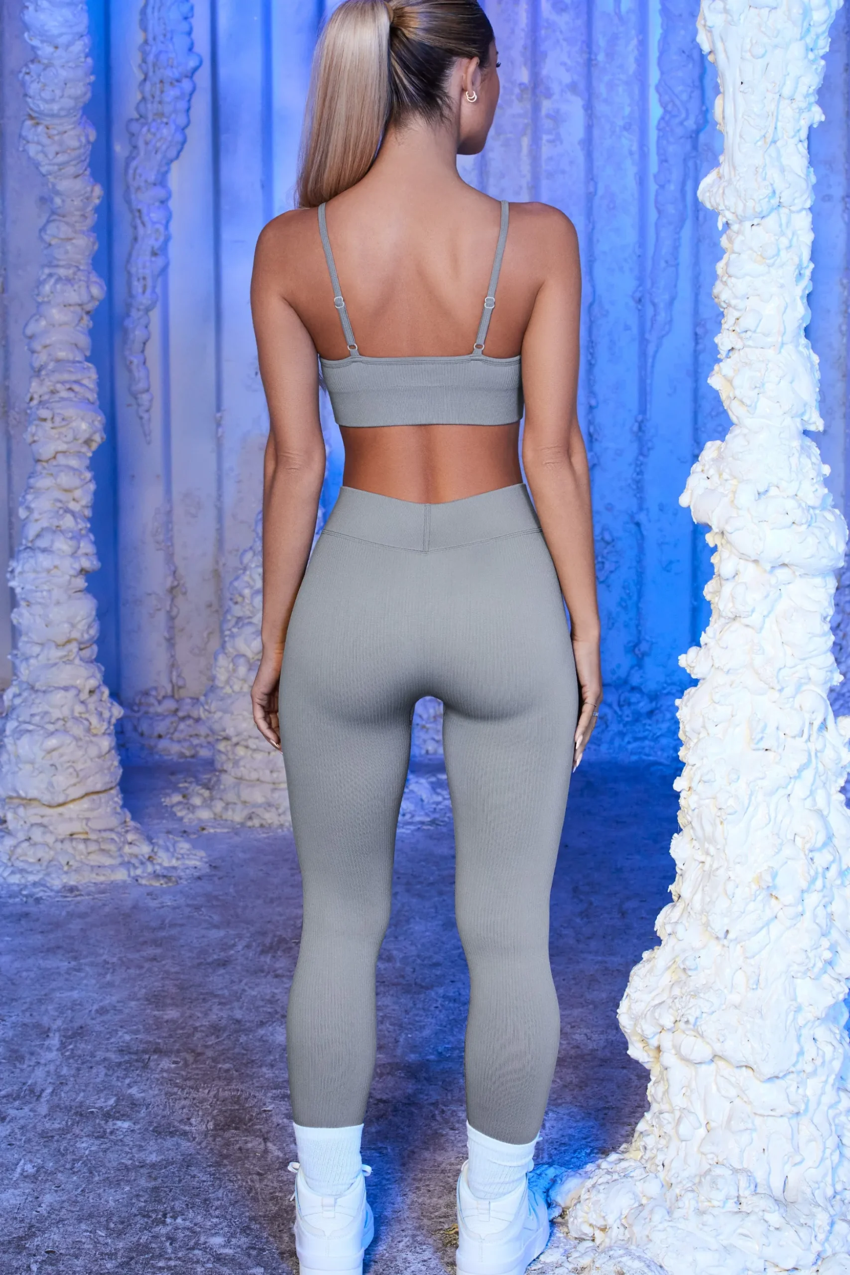 Oh Polly Women'S Clothing Sale - $40 And Under | Women'S Clothing Sale - $65 And Under^Petite Seamless Full Length Leggings in Grey