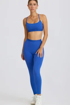 Oh Polly Petite^Petite Soft Active Leggings in Cobalt