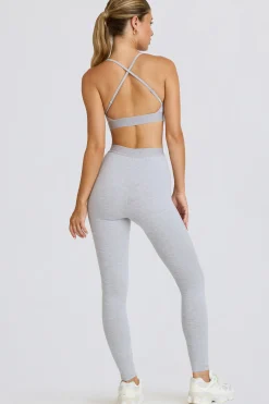 Oh Polly Petite^Petite Soft Active Leggings in Grey Marl GreyMarl