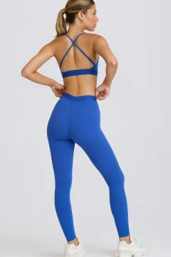 Oh Polly Petite^Petite Soft Active Leggings in Cobalt