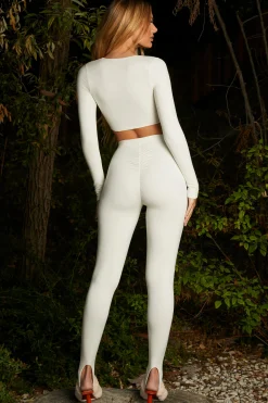 Oh Polly Women'S Clothing Sale - $65 And Under | Women'S Clothing Sale - $40 And Under^Petite Stirrup Leggings in Ivory