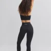 Oh Polly Petite^Petite Super Sculpt Seamless Leggings in Black