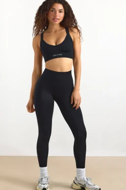 Oh Polly Petite^Petite Super Sculpt Seamless Leggings in Black