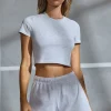 Oh Polly Women'S Clothing Sale - $65 And Under | Women'S Clothing Sale - $40 And Under^Piped Detail Mini Sweat Shorts in Marled Grey MarledGrey