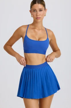 Oh Polly Skorts & Dresses^Pleated Tennis Skirt in Cobalt