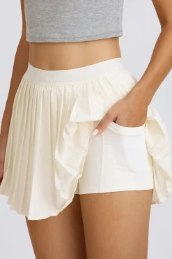 Oh Polly Skorts & Dresses^Pleated Tennis Skirt in White