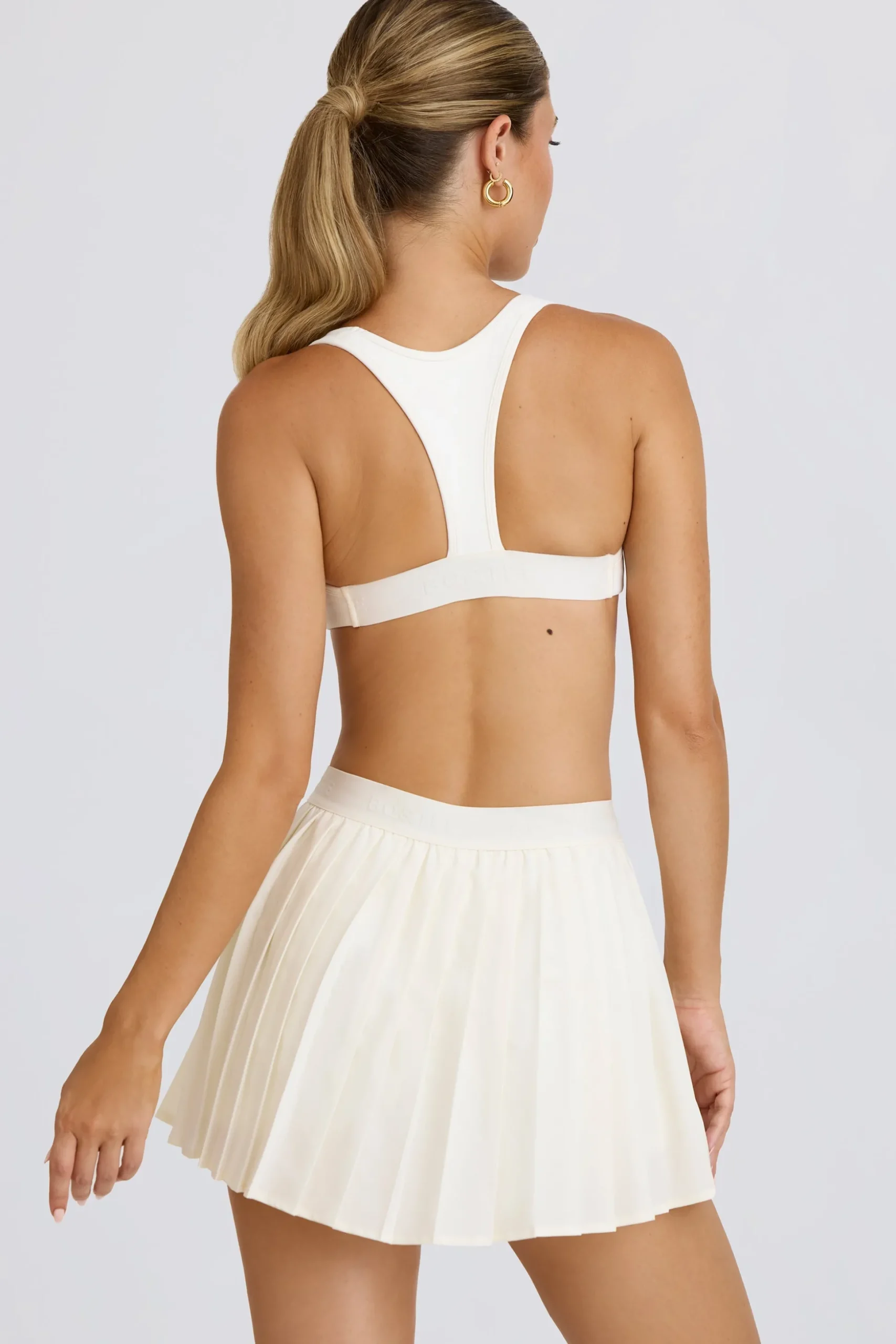 Oh Polly Skorts & Dresses^Pleated Tennis Skirt in White