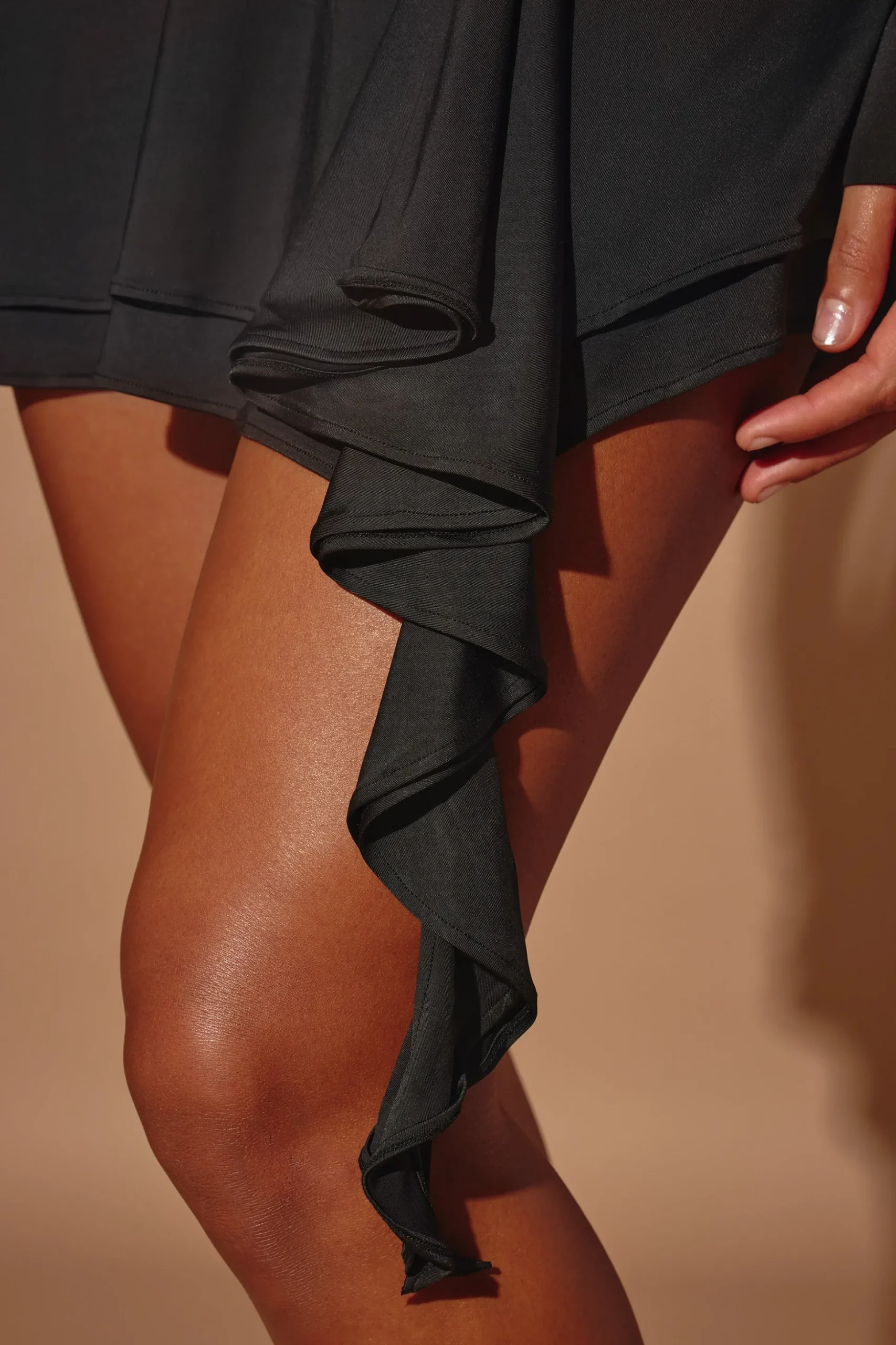 Oh Polly Women'S Clothing Sale - $65 And Under | Women'S Clothing Sale - $40 And Under^Plunge Neck Long Sleeve Mini Dress in Black