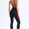 Oh Polly Women'S Clothing Sale - $65 And Under | Women'S Clothing Sale - $40 And Under^Plunge Open-Back Flared Jumpsuit in Black