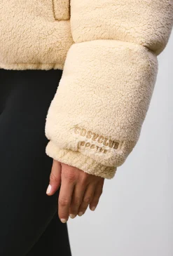 Oh Polly Coats^Puffer Jacket in Cashmere