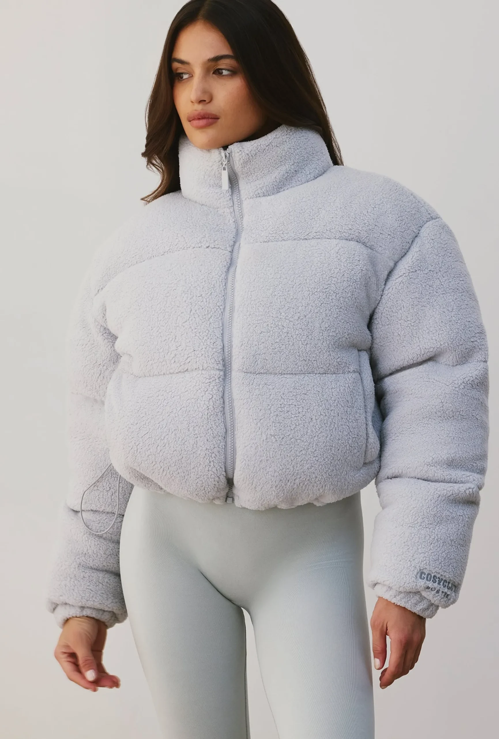 Oh Polly Coats^Puffer Jacket in Fog