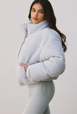 Oh Polly Coats^Puffer Jacket in Fog