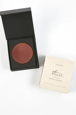 Oh Polly Lounge & Intimates | Bra Solutions^Reusable Silicone Nipple Covers in Chestnut