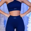 Oh Polly Women'S Clothing Sale - $65 And Under | Women'S Clothing Sale - $40 And Under^Ribbed Biker Shorts in Navy