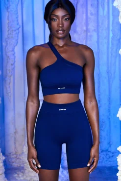 Oh Polly Women'S Clothing Sale - $65 And Under | Women'S Clothing Sale - $40 And Under^Ribbed Biker Shorts in Navy
