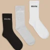 Oh Polly Gym Accessories^Ribbed Crew Sock Bundle in Multi