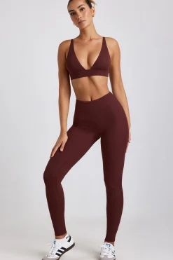 Oh Polly Women'S Clothing Sale - $65 And Under | Women'S Clothing Sale - $40 And Under^Ribbed Modal High Waist Leggings in Espresso