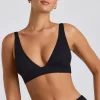 Oh Polly Women'S Clothing Sale - $65 And Under | Women'S Clothing Sale - $40 And Under^Ribbed Modal Triangle Bralette in Black