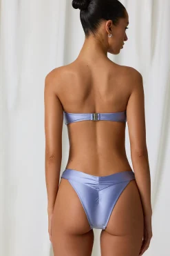 Oh Polly Bikini Sets | Bikini Bottoms^Ruched Cheeky Bikini Bottoms Lavender Purple LavenderPurple