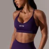 Oh Polly Women'S Clothing Sale - $40 And Under | Matching Sets^Scoop Neck Multi Strap Sports Bra in Purple