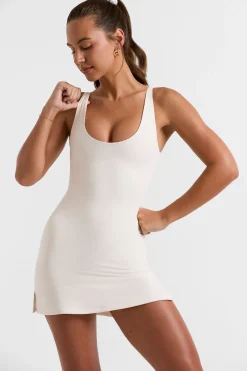 Oh Polly Skorts & Dresses^Scoop Neckline Tennis Dress in White