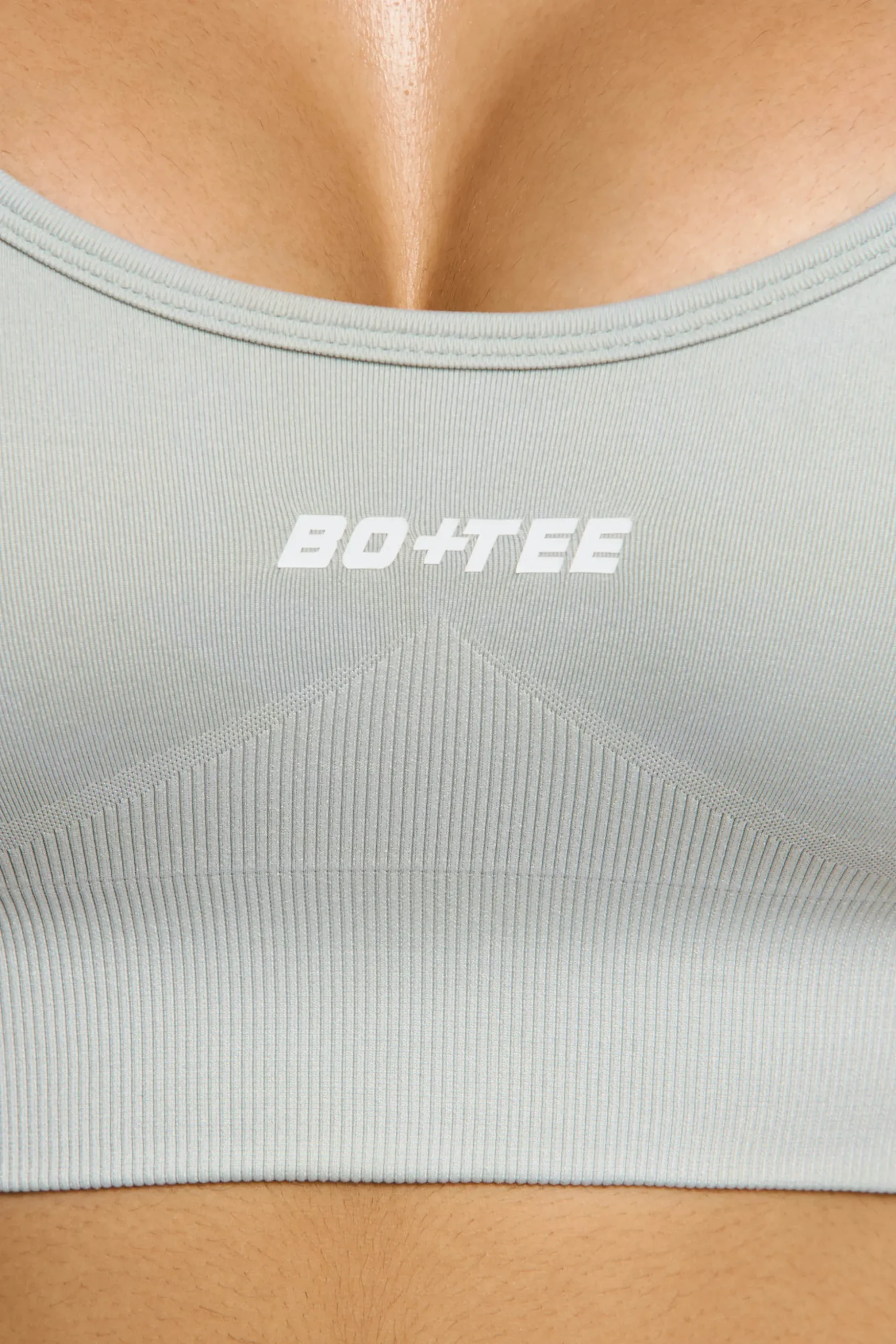 Oh Polly Matching Sets | Sports Bras^Seamless Strappy Sports Bra in Grey