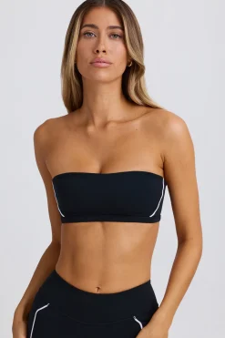 Oh Polly Sports Bras | Matching Sets^Soft Active Bandeau Sports Bra in Black