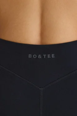 Oh Polly Matching Sets | Shorts^Soft Active Crossover Mini Shorts in Black