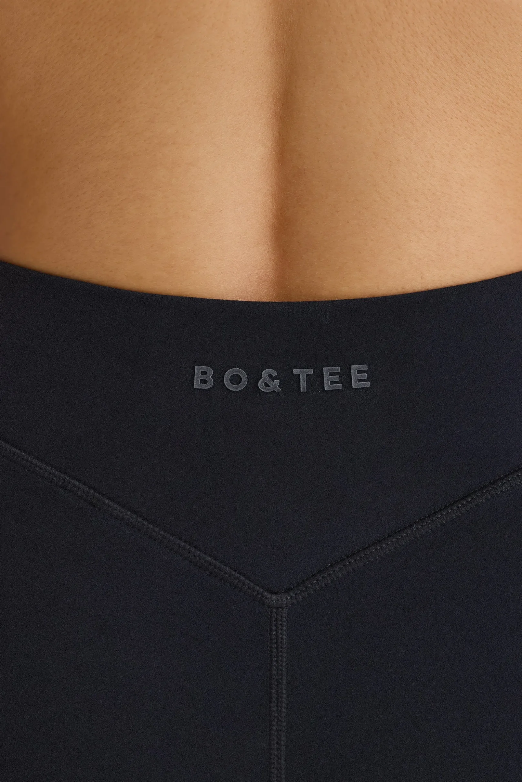 Oh Polly Matching Sets | Shorts^Soft Active Crossover Mini Shorts in Black