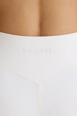 Oh Polly Matching Sets | Shorts^Soft Active Crossover Mini Shorts in White