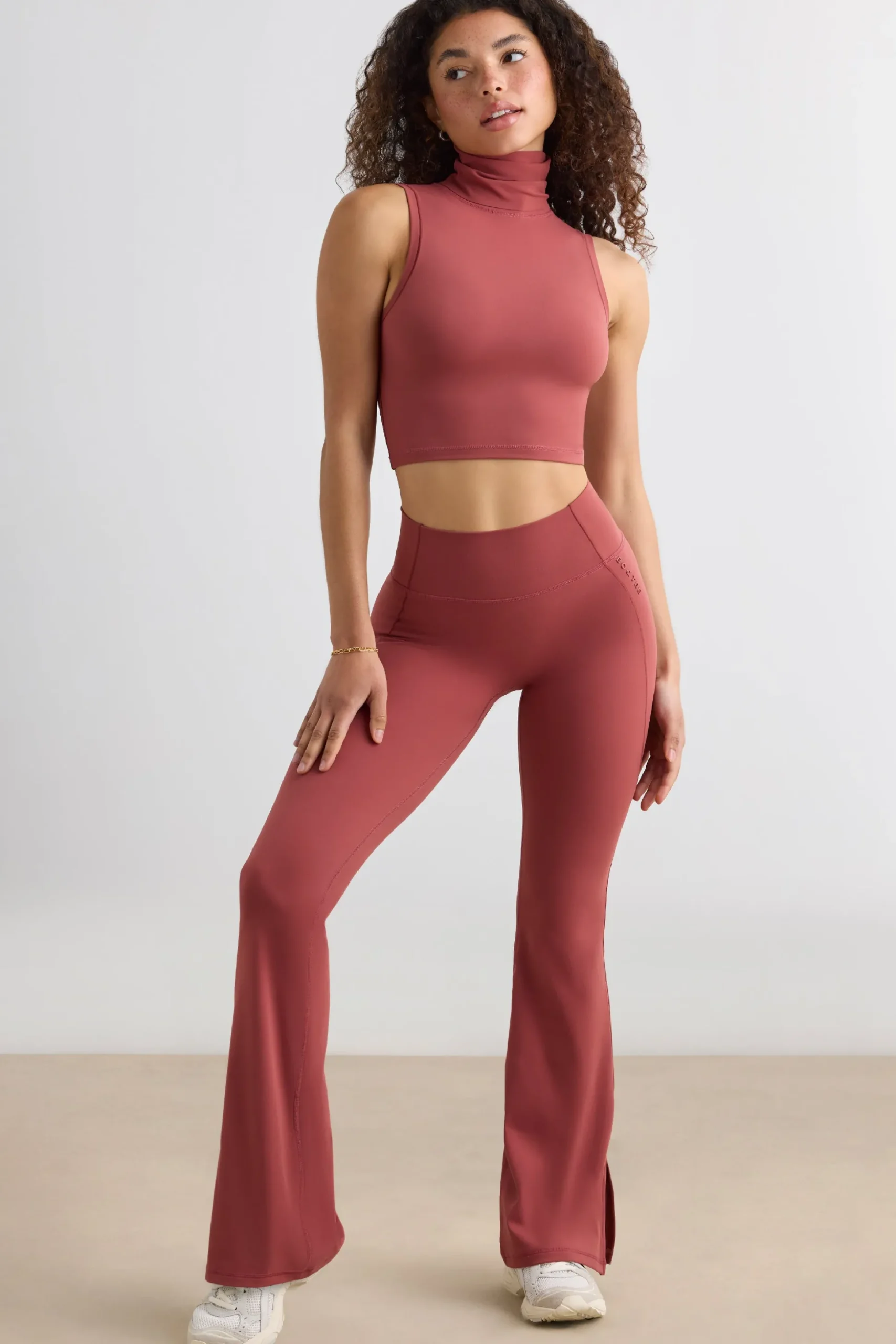 Oh Polly Women'S Clothing Sale - $65 And Under | Women'S Clothing Sale - $40 And Under^Soft Active Flared Trousers in Rust