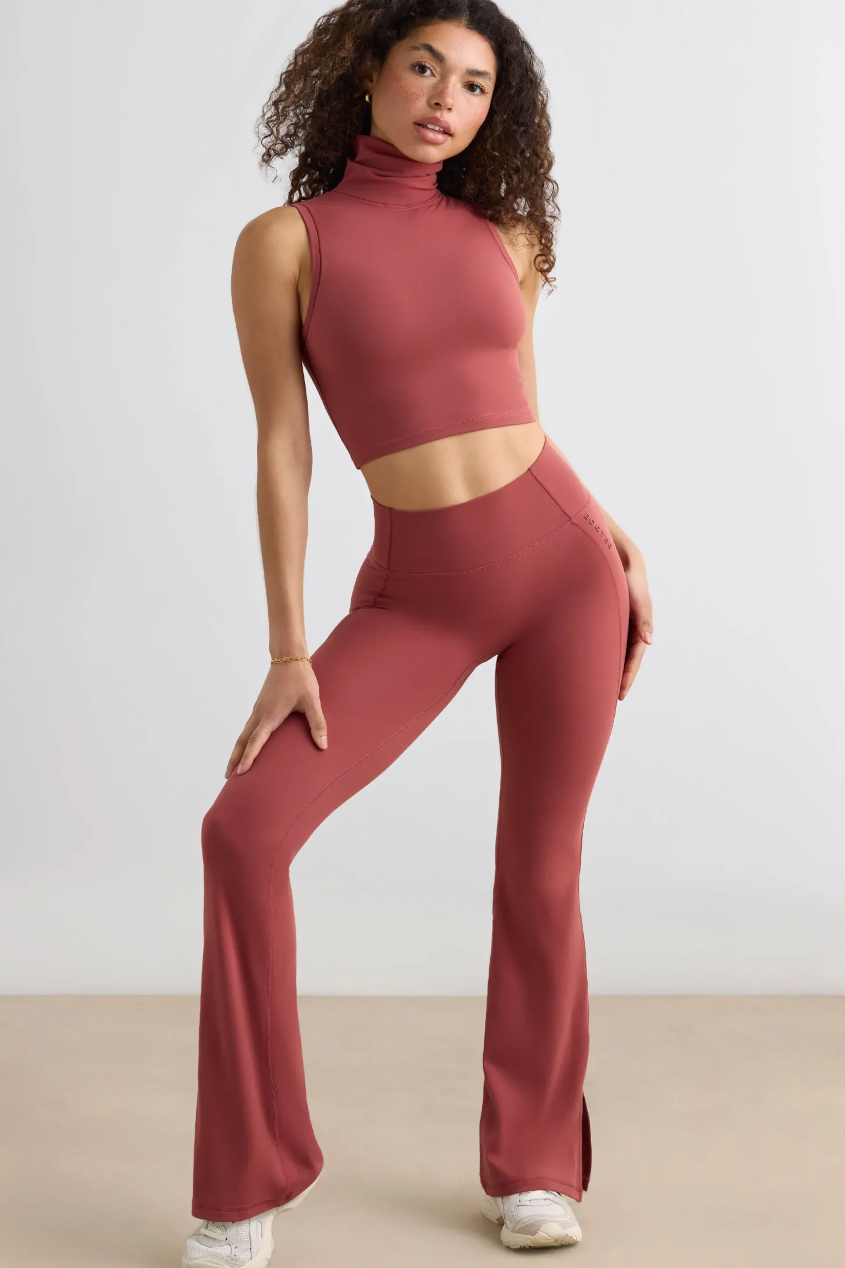 Oh Polly Women'S Clothing Sale - $65 And Under | Women'S Clothing Sale - $40 And Under^Soft Active Flared Trousers in Rust