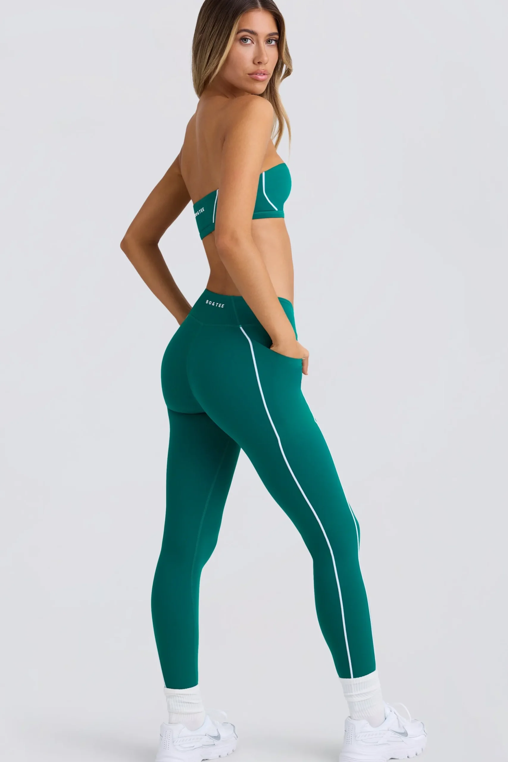 Oh Polly Matching Sets | Leggings^Soft Active Leggings in Varsity Green VarsityGreen