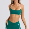 Oh Polly Matching Sets | Shorts^Soft Active Mini Shorts in Varsity Green VarsityGreen