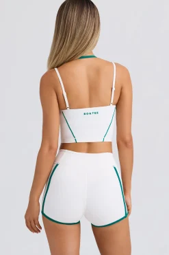 Oh Polly Matching Sets | Shorts^Soft Active Mini Shorts in White