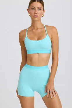 Oh Polly Shorts | Matching Sets^Soft Active Mini Shorts in Aqua