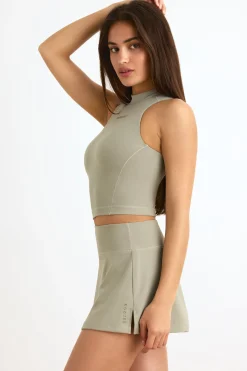 Oh Polly Skorts & Dresses | Matching Sets^Soft Active Mini Skort in Mineral
