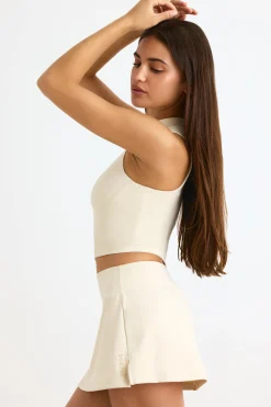 Oh Polly Skorts & Dresses | Matching Sets^Soft Active Mini Skort in Bone