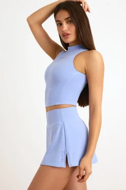 Oh Polly Skorts & Dresses | Matching Sets^Soft Active Mini Skort in Lavender Blue LavenderBlue
