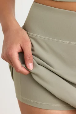 Oh Polly Skorts & Dresses | Matching Sets^Soft Active Mini Skort in Mineral