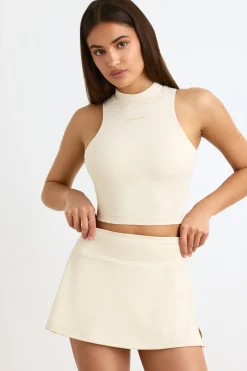 Oh Polly Skorts & Dresses | Matching Sets^Soft Active Mini Skort in Bone