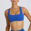Oh Polly Matching Sets | Sports Bras^Soft Active Sports Bra in Cobalt