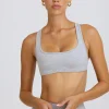 Oh Polly Matching Sets | Sports Bras^Soft Active Sports Bra in Grey Marl GreyMarl