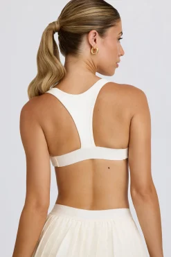 Oh Polly Matching Sets | Sports Bras^Soft Active Sports Bra in White