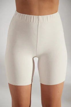 Oh Polly Women'S Clothing Sale - $65 And Under | Women'S Clothing Sale - $40 And Under^Soft Cotton Biker Shorts in Heather Oat HeatherOat