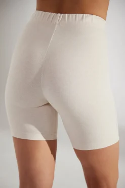 Oh Polly Women'S Clothing Sale - $65 And Under | Women'S Clothing Sale - $40 And Under^Soft Cotton Biker Shorts in Heather Oat HeatherOat