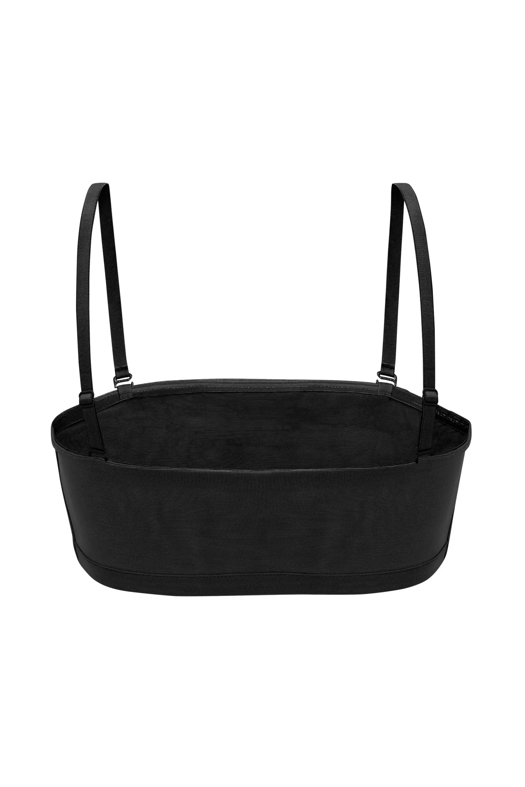 Oh Polly Lounge & Intimates | Bride To Be^Soft Mesh Bandeau Bra in Black