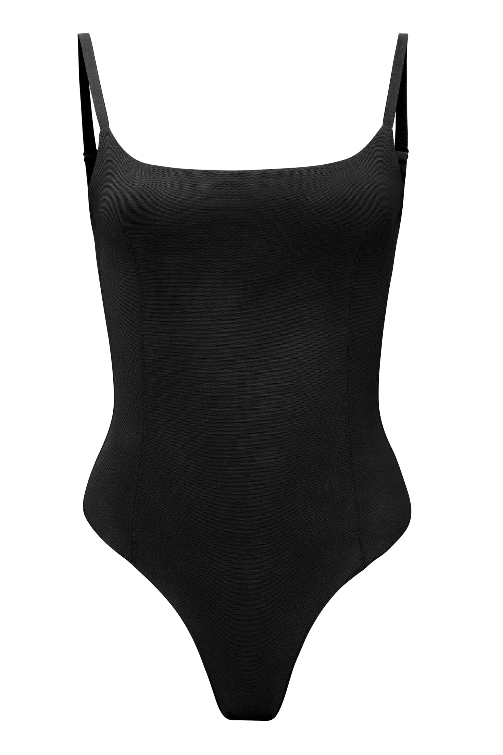 Oh Polly Lounge & Intimates | Bride To Be^Soft Mesh Bodysuit in Black