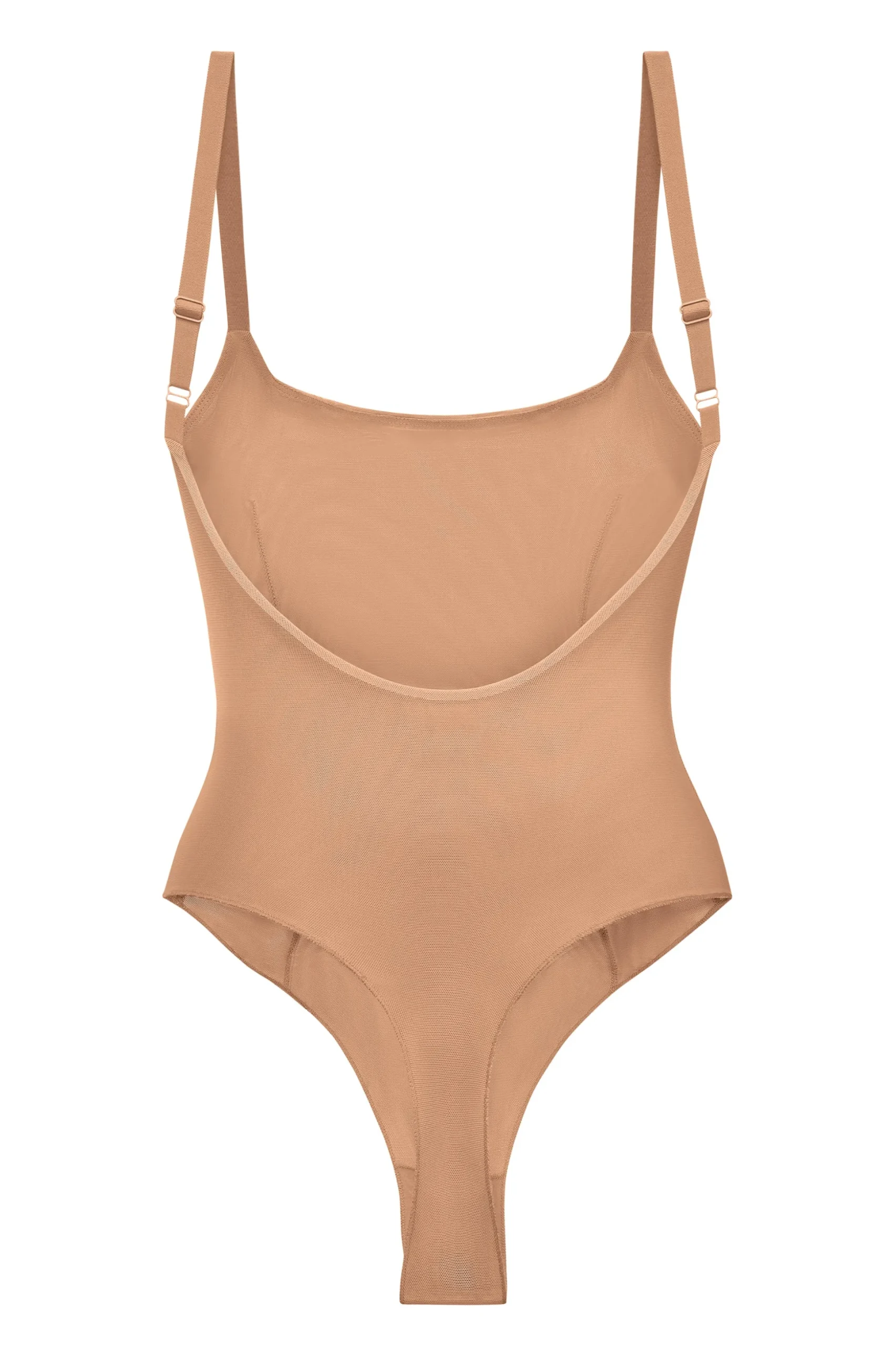 Oh Polly Lounge & Intimates | Bride To Be^Soft Mesh Bodysuit in Warm Peach WarmPeach